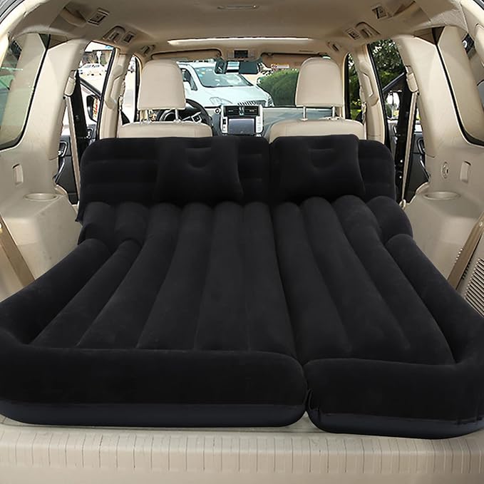 Mipcase 1Set Inflatable Mattress for Car Durable for Outdoor Camping Comfortable Sleeping for SUV to Use Store for Long Distance Journeys