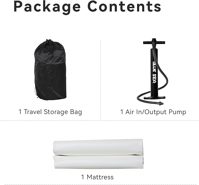 Customized for Tesla Model Y Air Mattress Drop Stitch Portable Camping Mattress Comfort Car Sleeping Mat with Manul Air PumpStorage Bag Tesla Model Y Accessories