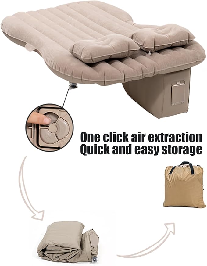 Car Camping Air Beds for Tesla Model 3/Model Y/Model X/Model S/Cybertruck Car Air Bed Car Sleeping Mattress Car AccessoriesC
