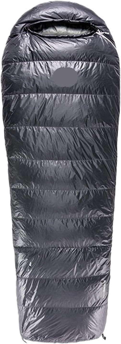700FP Gray Goose Down Envelope Sleeping Bag – E-Series Ultra Warm for Camping Backpacking