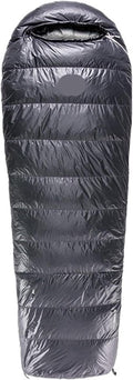 700FP Gray Goose Down Envelope Sleeping Bag – E-Series Ultra Warm for Camping Backpacking