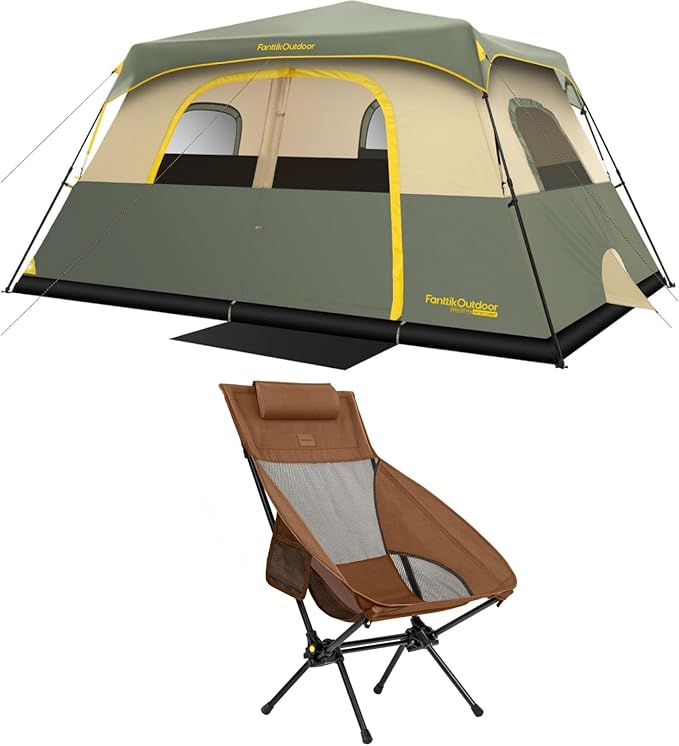 FanttikOutdoor Zeta L8 Max Camping Chair Zeta C8 Pro Camping Tent
