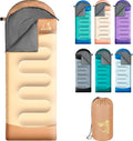 Sleeping Bags for Adults Kids - 3 Season Cold&ampWarm Weather Waterproof Camping Sleeping Bags - Lightweight Sleeping Bags for Camping Hiking Outdoor Travel