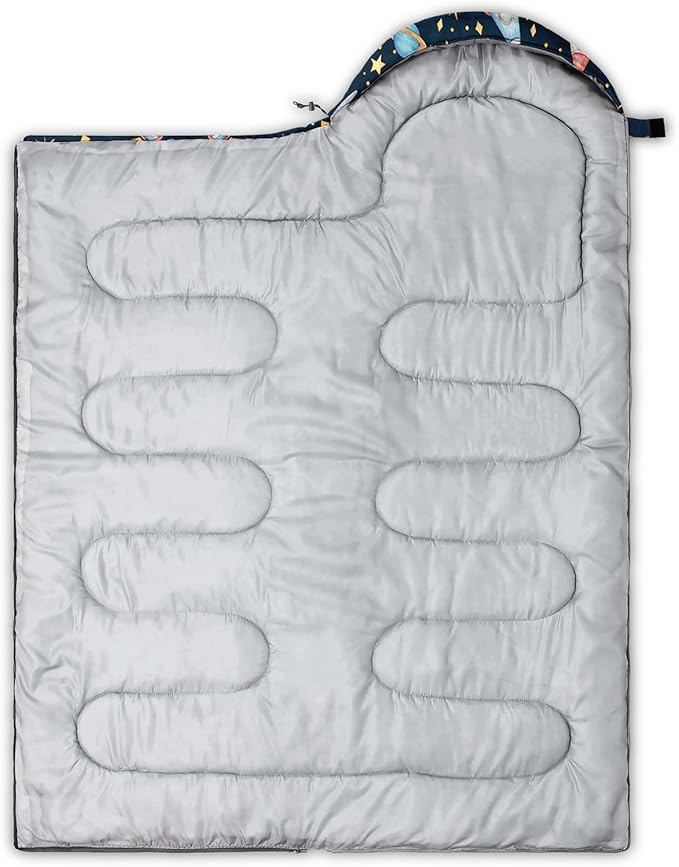 QOOMO Camping Sleeping Bags3 Season Warm &amp Cool WeatherLightweightWaterproof Sleeping Bags for Adults &amp Kids Travelingand Outdoors