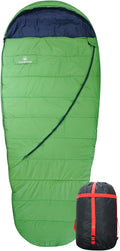 Mountainlodge Balance Sleeping Bag for AdultCold&ampWarm Weather with Compression Sack and Water Resistant for Family CampingTravel and Car Camping