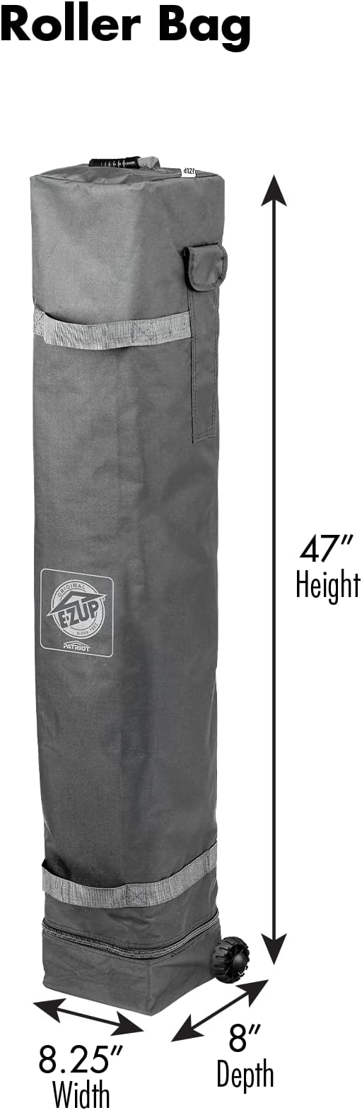 E-Z UP Patriot ONE-UP Technology Shelter 10' x 10' Black (PTSBK10)
