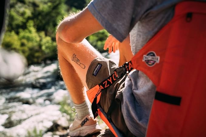 Crazy Creek Original Chair Perfect for Stadium Seats Camping Hiking &amp More Comfort on All Terrains Adjustable Straps Lightweight Design Water-Resistant