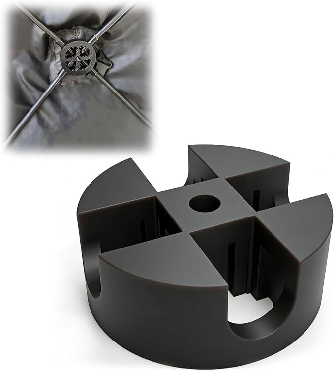 Hunting Blind Hub Replacement Compatible with Muddy Buddy Ground Blind Replacement Hub Connector for Ground Hunting Blind Pole Assembly