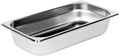 TrueCraftware- Third Size 2-1/2 Deep Stainless Steel Anti-Jamming Steam Table Pan 22 Gauge- Chafing Steam Food Pan Anti-Jam Steam Table Hotel Pan for Restaurant Family Events Personal Catering Use