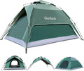 3-in-1 Instant Pop Up Tents for Camping 2/4/6 Person Camping Tent60s Automatic Quick Easy Setup Tent Waterproof Stand Up Family Tents for CampingOutdoor HikingBeach