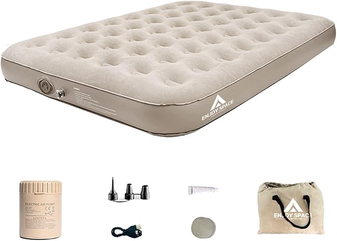 Sleeping Pad for Camping Inflatable Airbed with Built in Quick Self-Inflating Camping Bed Portable Air Mattress for Home Campings Travel