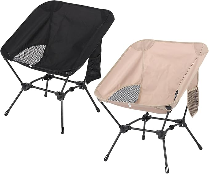 Multipurpose Portable Camping Chair Folding Design Iron Structure Outdoor Leisures Seat Suitable for Use Transportable Chair