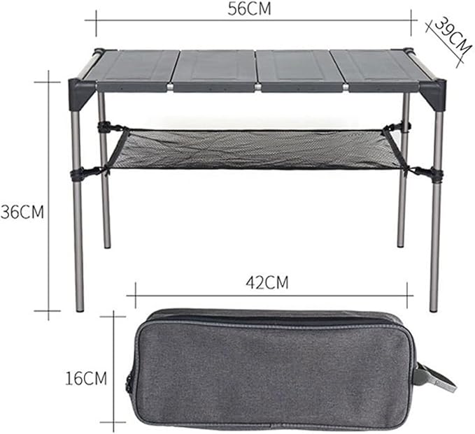 Portable Aluminum Alloy Folding Picnic Table for Outdoor Camping Lightweight and Rain Proof Detachable Design Ideal for Picnics Fishing and Beer Drinking Foldable camping table Wilderness cam