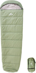 Lightweight Mummy Sleeping Bag 2.87lbs Backpacking Sleeping Bag 42℉-55℉ Nylon Shell and Lining Compact Ultralight Sleeping Bag for Backpacking Camping Hiking