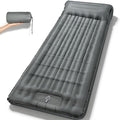 Inflatable Camping Sleeping Pad with 8 in Pillow Thick 4.7 Inch Ultralight Camping Pad with Built-in Pump Compact Self Inflating Sleeping Pad for Backpacking Hiking Travel Tent