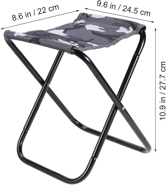 Folding Chair for Camping Collapsible Stool Ultralight Aluminum Alloy Portable
