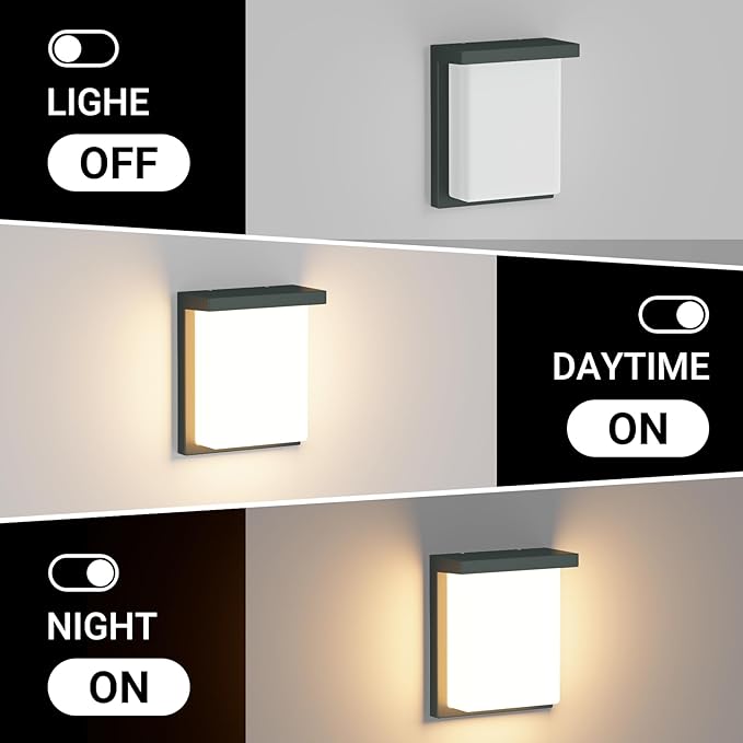 Tipace LED Wall Sconce Lights30W Modern Outdoor Light Fixture Wall MountWaterproof Porch Lamp for Outside3000K LED Exterior Lighting for House Patio Front Porch Garage Entryway