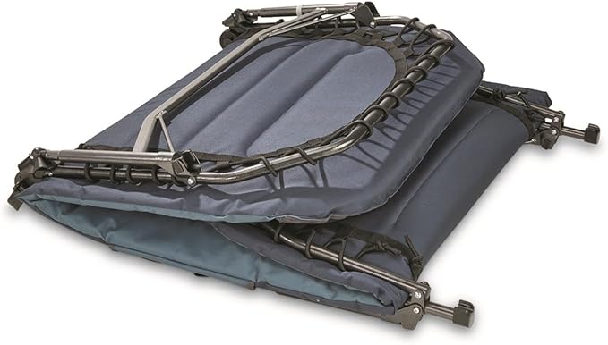 Guide Gear Ultimate Comfort Padded Camping Cot 400-lb. Capacity for Camping Fishing or by The Beach and Swimming Pool Blue