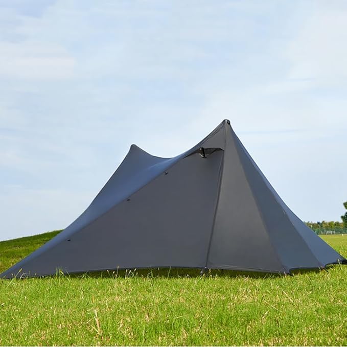 Asta Gear Yunchuan A-Frame Tarp TentUltralight 2 Person Poleless Tent15D Nylon Double-Sided Silicon Waterproof for Outdoor Camping Backpacking Hiking