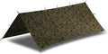 Helikon-Tex SuperTarp Small - Polyester Ripstop Tarp - Tarp - PL Woodland - Outdoor Bushcraft Hunting Survival