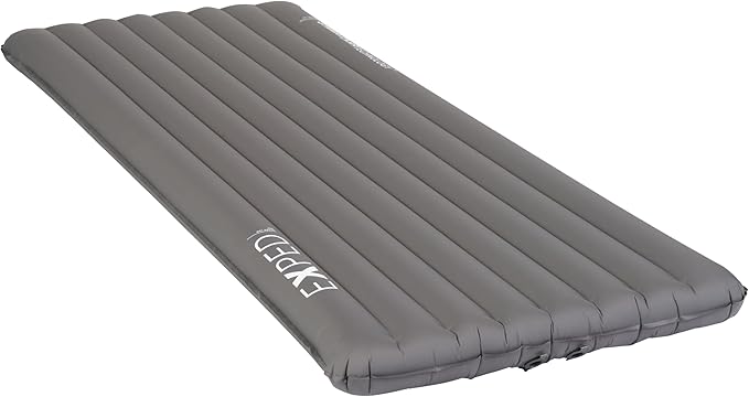 Exped Ultra Series: 1R 3R 6.5R 8R 10R Single &amp Duo - Lightweight Backpacking Mat - Packable and Comfortable - Sleeping Pad with Pumpbag for Self-Inflation
