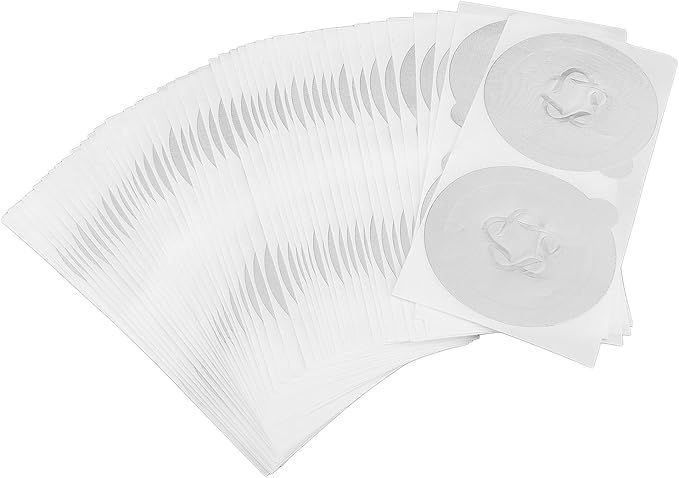 100pcs Coffee Pods Aluminum Foil Lids Reusable Self Adhesive Covers for Pods Tight Sealing Large Refillable Caps with Premium Foil for Home or Office Use