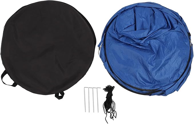 Alomejor Portable Camping Tent with 2 Window Shower Changing Room Dressing Tent for Outdoor Activities