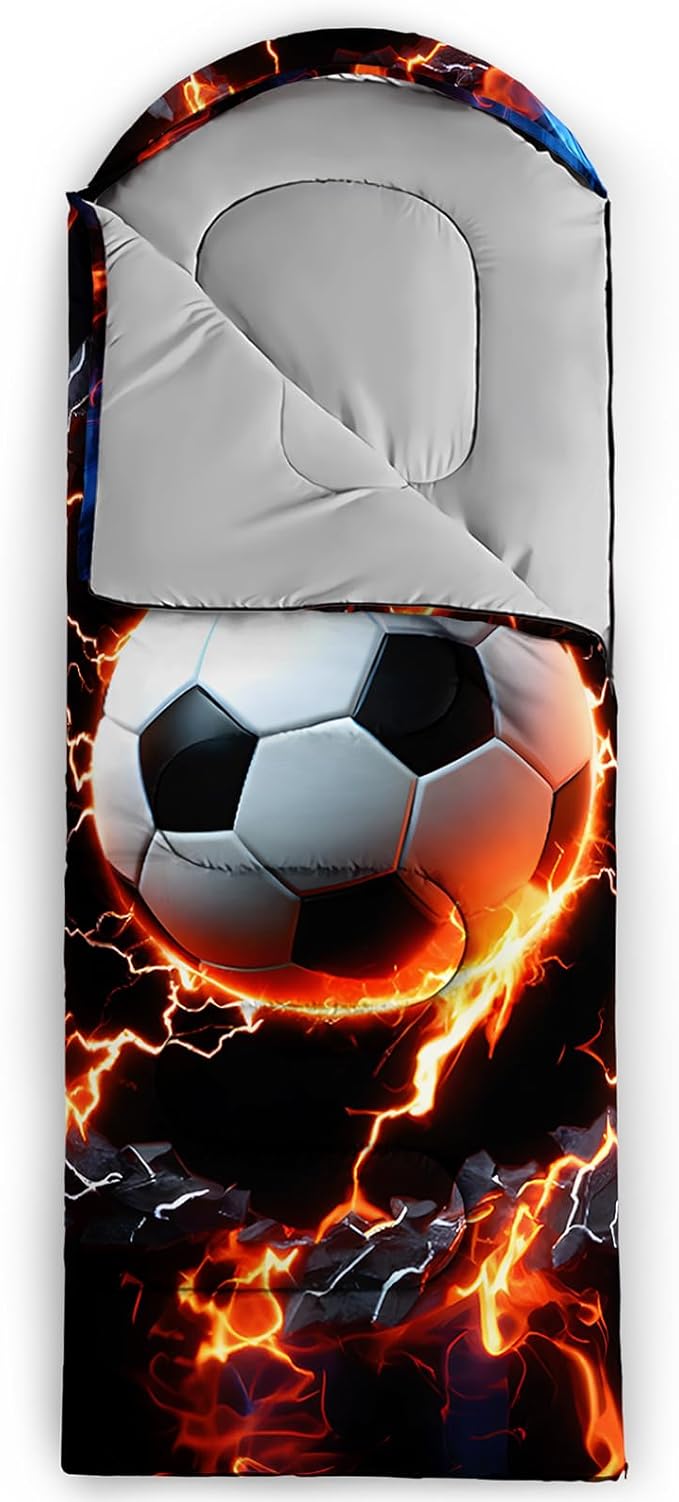 QOOMO Camping Sleeping Bags3 Season Warm &amp Cool WeatherLightweightWaterproof Sleeping Bags for Adults &amp KidsTravelingand OutdoorsCamping Gear Equipment