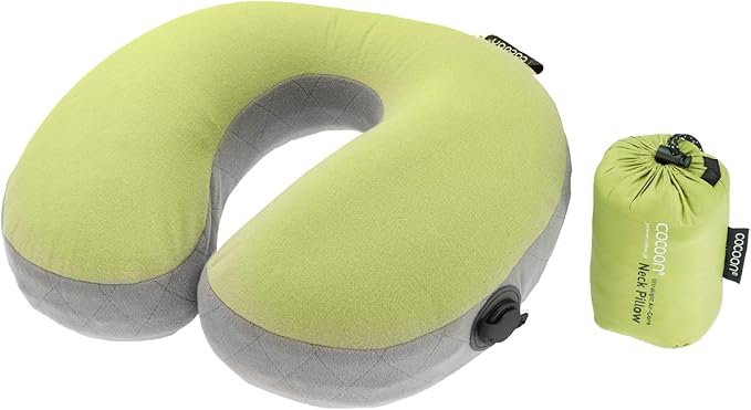 COCOON - Premium - U-Shaped Aircore Pillow - Wasabi Green