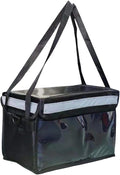 Insulated Food Delivery Bag Sturdy with Bottom Support for Shopping Outdoor