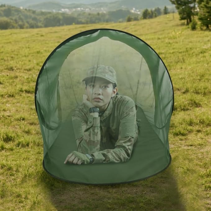 Boats Shape Camping Tent Single Outdoor Camping Meshes Tent Breathable Meshes Shelter Easy to Installation