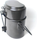 PLAA Type 78 Military Style Alumilum Alloy Mess Kit Survival Cookware Set Equipment for Camping 3 in 1