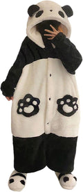 Warm one-piece blanket pajamas in autumn and winter cute shark capybara robe hooded coral velvet padded velvet home clothes.