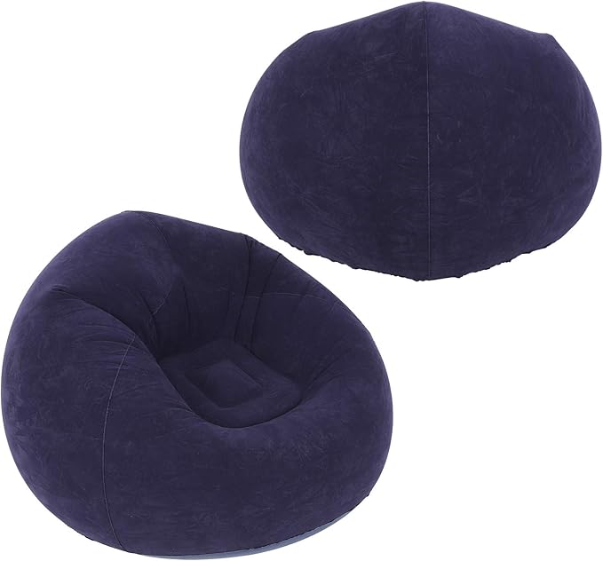 Inflatable Couch Inflatable Chair Single Spherical Blow up Chair Camping Lounge Chair Portable Beach Chairs for Traveling Picnic Chairs for Dorm Room Outdoor Travel Camping Picnic