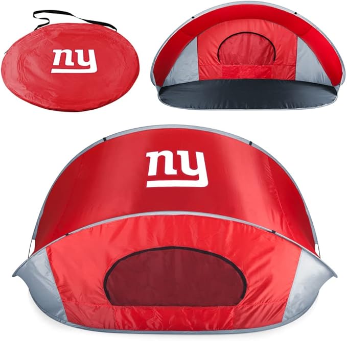 Picnic TIME NFL Manta Portable Beach Tent - Pop Up Tent - Beach Sun Shelter Pop Up