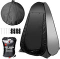 Pop Up Tent Upgrade Privacy Camping Shower Tent Portable Outdoor Sun Shelter for Outdoor Bathing Toilet Camping Biking Hiking Beach with 5.3 Gallon Shower Bag