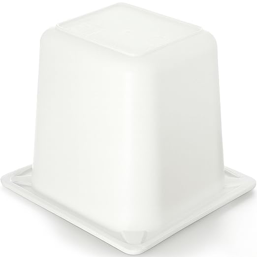 CFS CM110402 Coldmaster ABS Standard Sixth-Size Food Pan 1.6 qt. Capacity 6.84 x 6.25 x 5.91 White