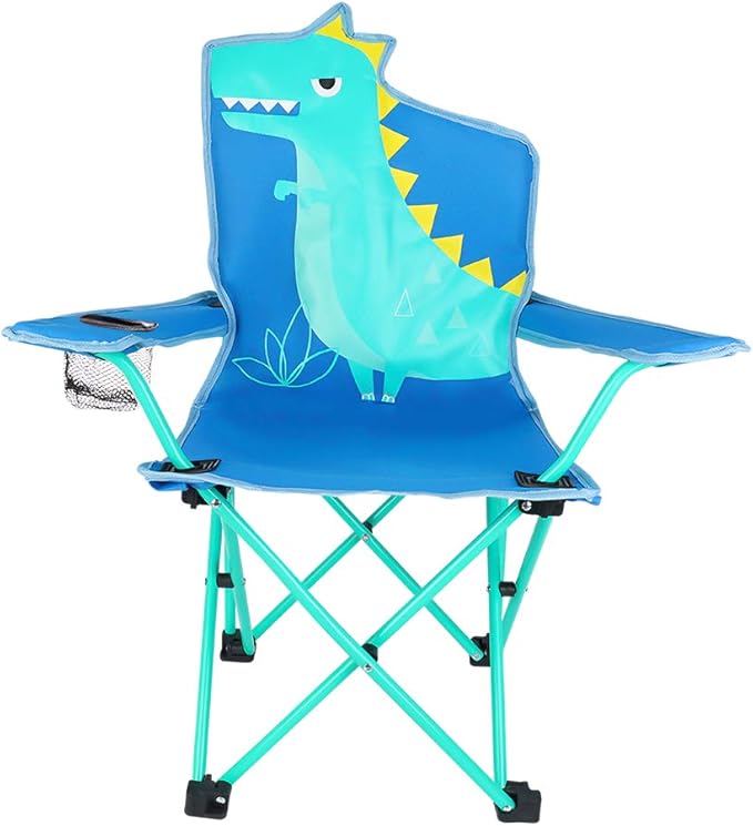 KABOER Kids Outdoor Folding Lawn and Camping Chair with Cup Holder and Carrying Bag Children's Camping Chairs