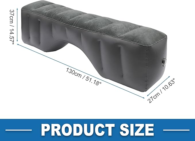 Car Mattress Sleeping Mat Comfortable Rear Seat Air Bed Gap Pad for Napping Travel