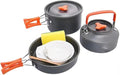 Compatible for Widesea Camping Tableware Outdoor Cookware Set Dishes Bowler Kitchen Equipment Gear Utensils Hiking Picnic Travel