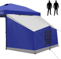 KAMPKEEPER 2 Person Canopy Side Tent Camping Tent for 10x10 Canopies Easy Up Cube Tents Gazebo Room with Mesh Window for Camping Storage Events(Canopy Not Included)