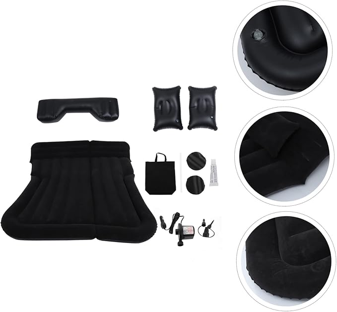 balacoo 1Set Inflatable for Car Outdoor Air Mattress for SUV Travel Comfortable Easy to Use Sleeping for Camping Road Trips