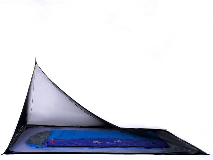 MEKKAPRO Mosquito Netting for Camping with Carry Bag Mosquito Net Tent Compact and Lightweight Bug Net for Camping Mosquito Netting for Bed Fits Sleeping Bags Tent Bed (Single)