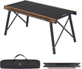 Naturehike Folding IGT Camping Table Portable IGT Cook System Ultralight Aluminum Camp Table for Outdoor Picnic Car RV Trip Patio Backyard BBQ