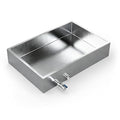 Marada Maple Syrup Evaporator Pan with Dual Interface Steam Table Pan304 Stainless Jam Food Chafing for Home Outdoor Cooking (30L * 20W * 6H)