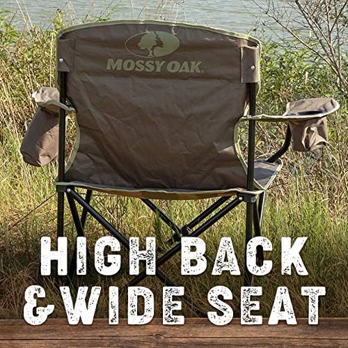 Mossy Oak Heavy Duty Folding Camping Chairs Lawn Chair