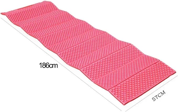 186x57cm Folding EVA Camping Tent Mat – Moistureproof Foam Pad for Hiking Picnic Beach &amp Warmth