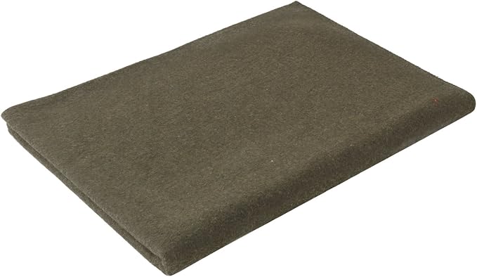 Rothco Wool Blanket - Warm Emergency Outdoor Sporting Events Camping Sleep Throw