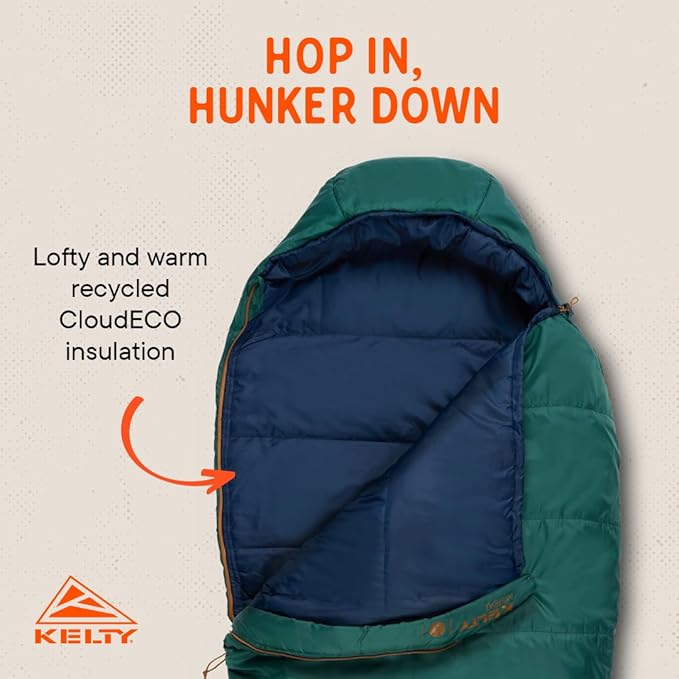 Kelty Sleeping-Bags Kelty Mistral Synthetic Camping Sleeping Bag