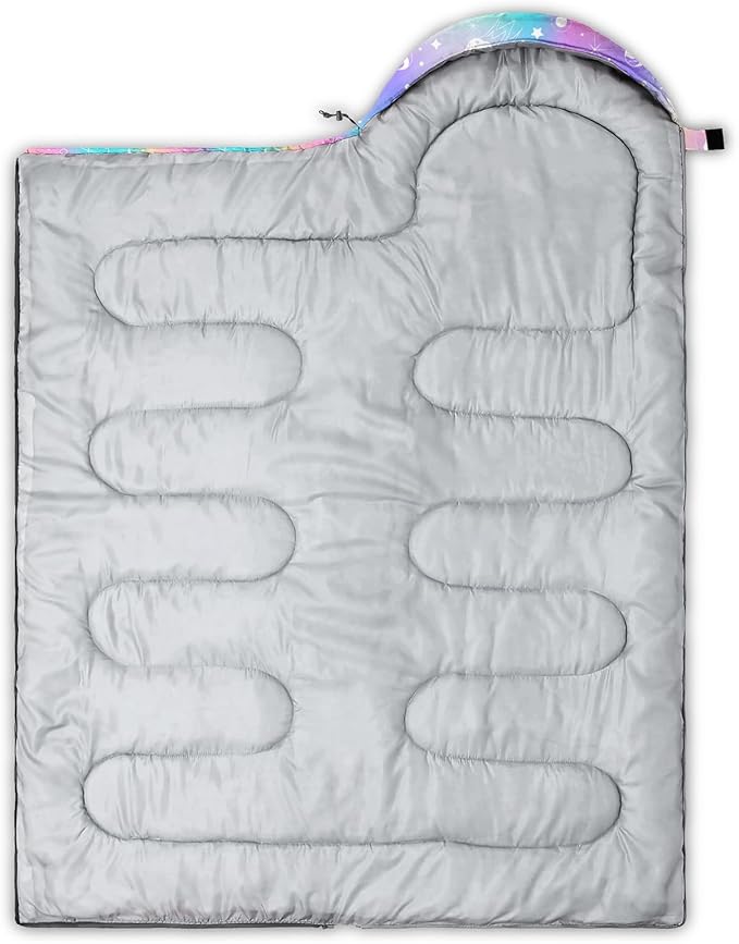 BSNTHO Camping Sleeping Bags3 Season Warm &amp Cool WeatherLightweightWaterproof Sleeping Bags for Adults &amp KidsTravelingand OutdoorsCamping Gear Equipment